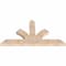 Ekena Millwork Richland Smooth Timber Gable Bracket, Douglas Fir, 60"W x 32"H x 3 1/2"D x 5 1/2"F, 13/12 Pitch GBW060X32X0406RIC00SDF - alternate 2